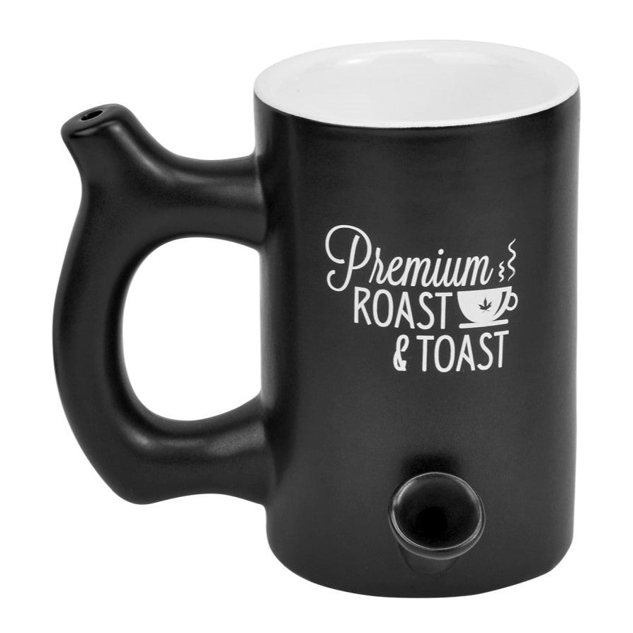 Roast & Toast Large Ceramic Coffee Mug Pipe