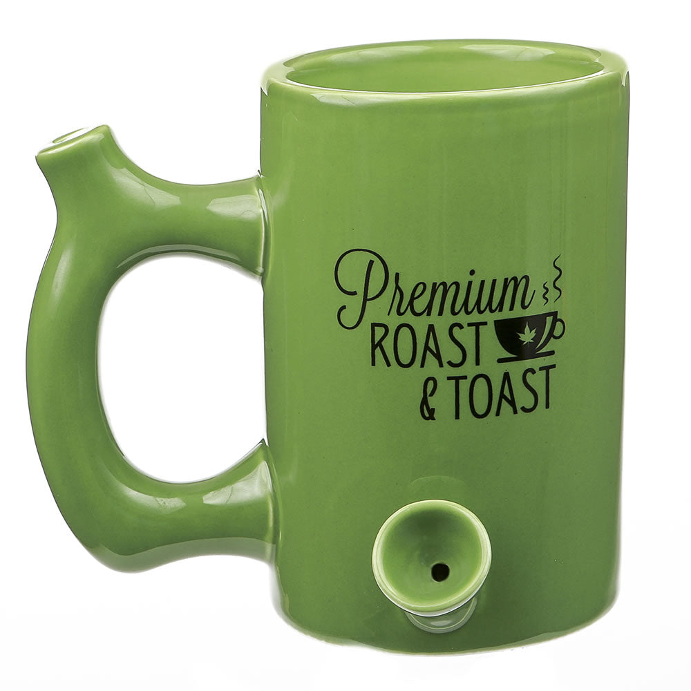 Roast & Toast Large Ceramic Coffee Mug Pipe