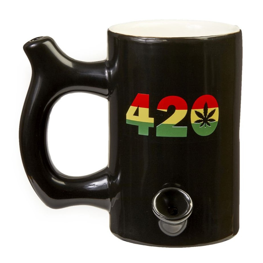Roast & Toast Large Ceramic Coffee Mug Pipe
