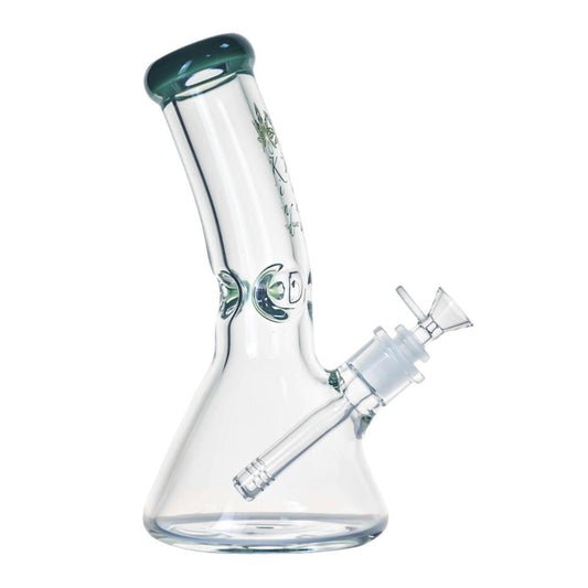 Kind Glass 9mm Thick Bent Neck Beaker Bong - Multiple Sizes