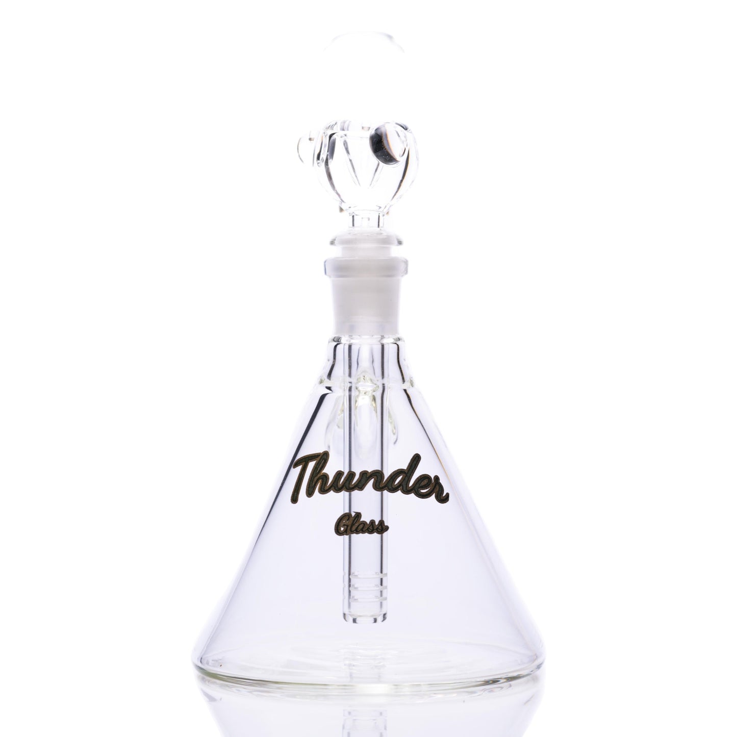 Thunder Glass 9” Pyramid Bubbler