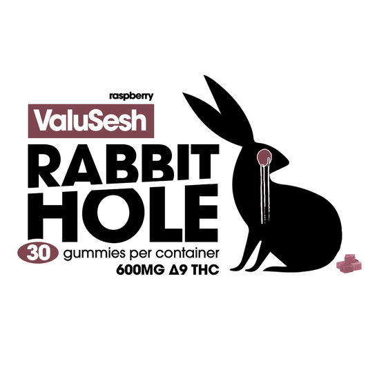 Raspberry Rabbit Hole THC Gummies