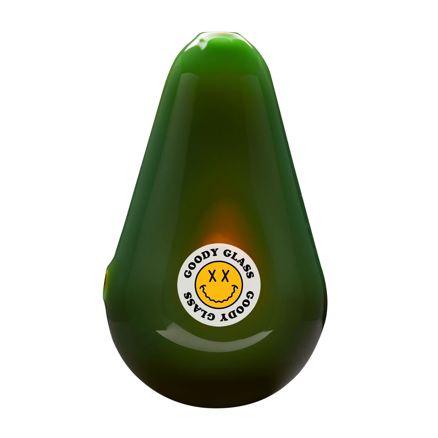 Goody Glass 4.5” Avocado Hand Pipe