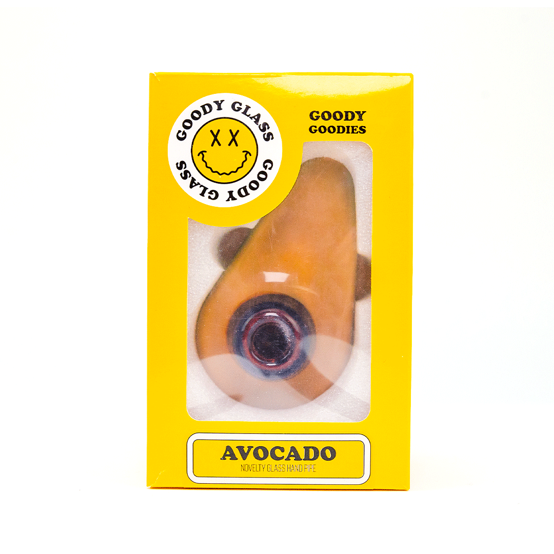 Goody Glass 4.5” Avocado Hand Pipe