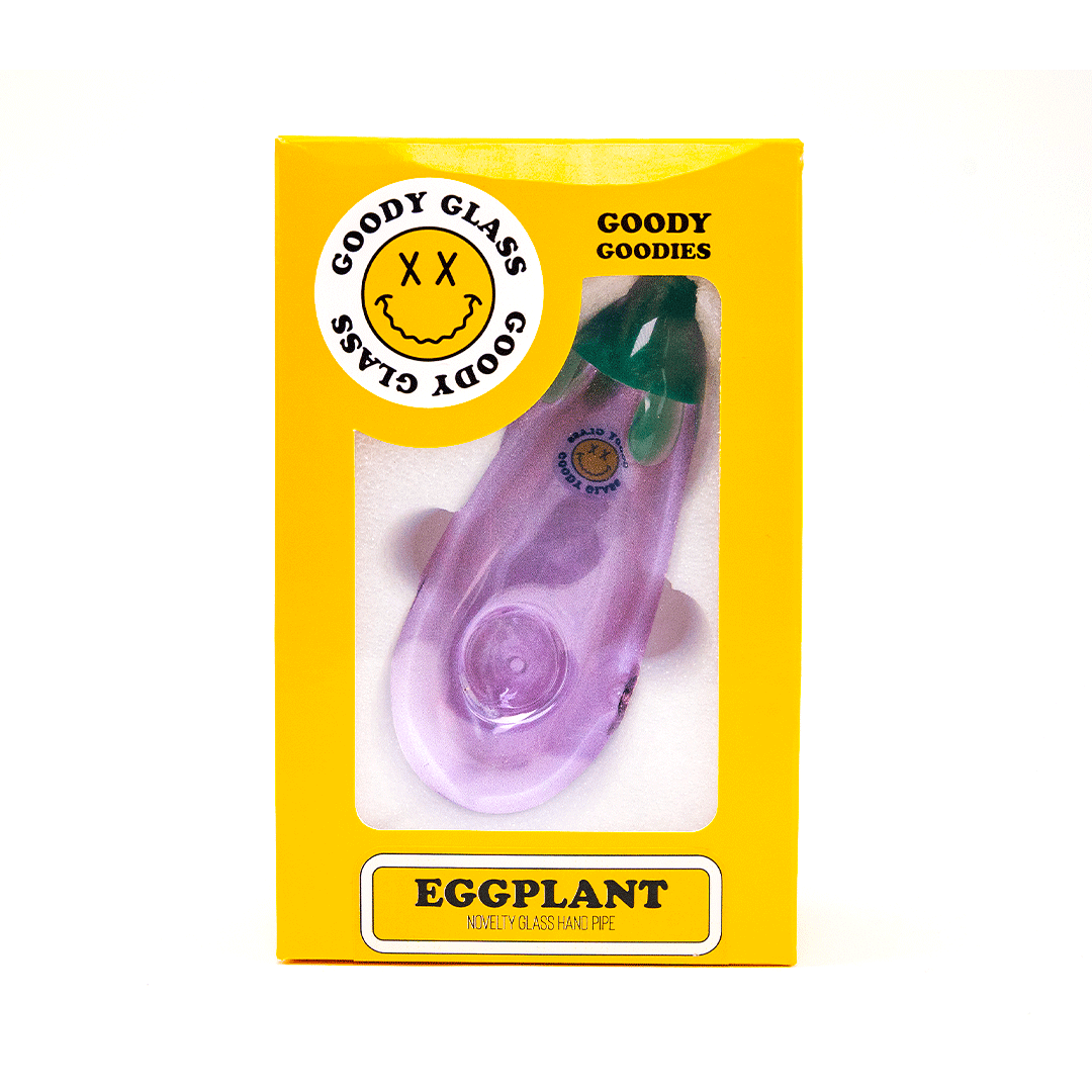Goody Glass 4.5” Eggplant Hand Pipe