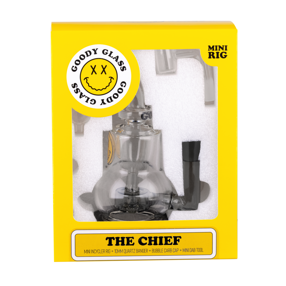 Goody Glass 5.5” The Chief Mini Dab Rig Kit