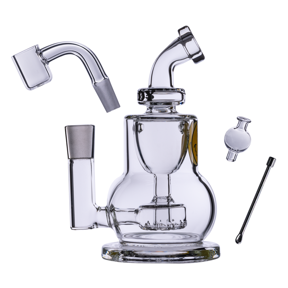 Goody Glass 5.5” The Chief Mini Dab Rig Kit