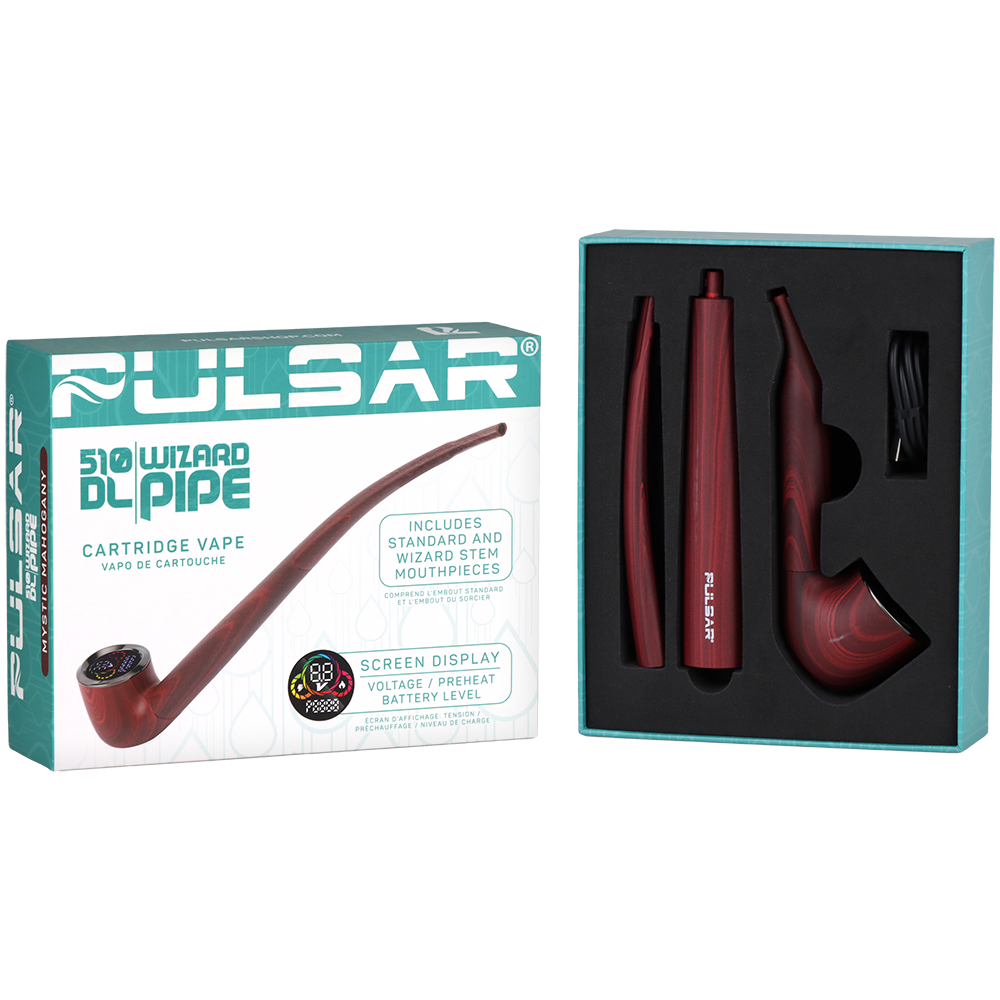 Pulsar 510 DL Wizard Pipe Vape 🔋