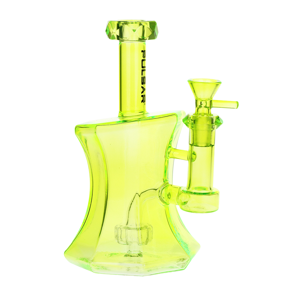Pulsar 7.5” Drippy Diamonds Glass Bong