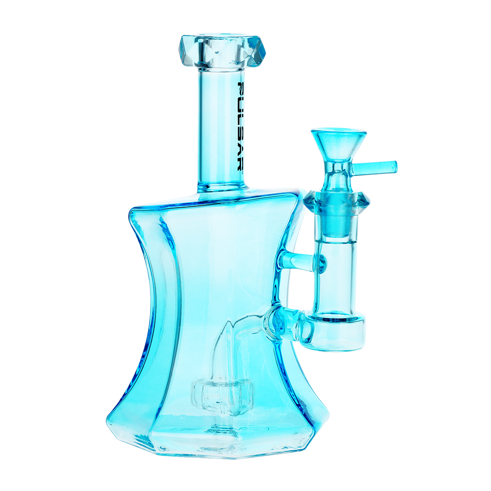 Pulsar 7.5” Drippy Diamonds Glass Bong