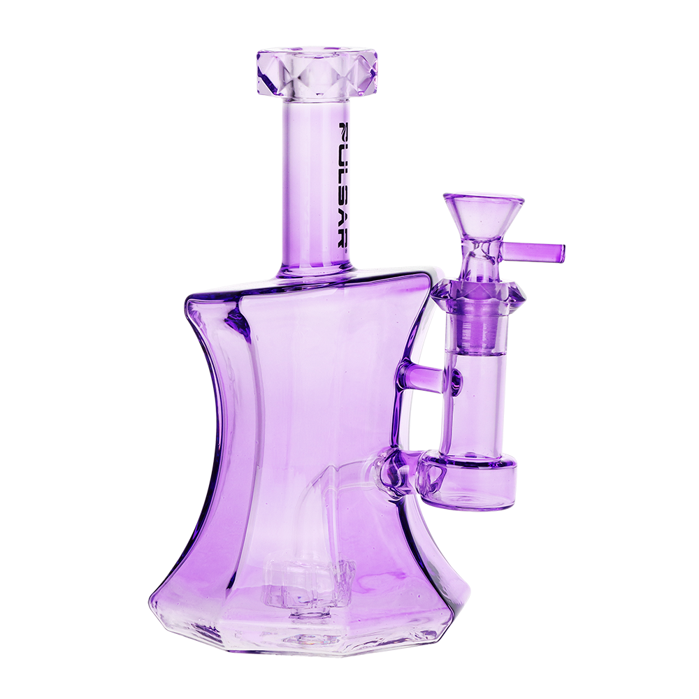 Pulsar 7.5” Drippy Diamonds Glass Bong