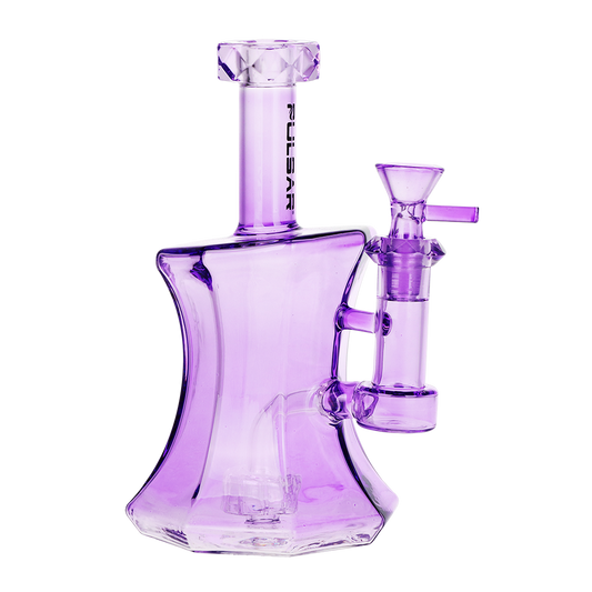 Pulsar 7.5” Drippy Diamonds Glass Bong