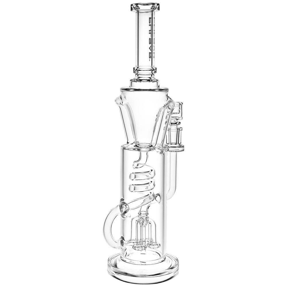 Pulsar 14.5” Twister Glass Recycler Bong