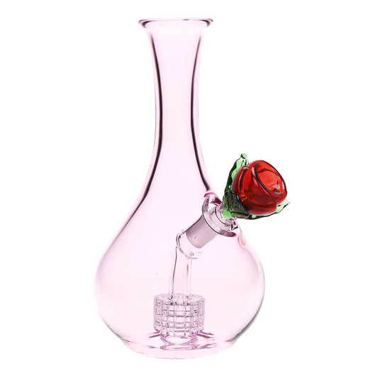CaliConnected 7” Valentine’s Rose Vase Bong