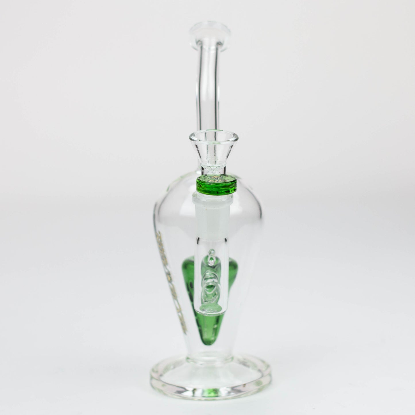 NG-8 inch Cone Perc Reverse Triangle Bubbler [N8007]_8