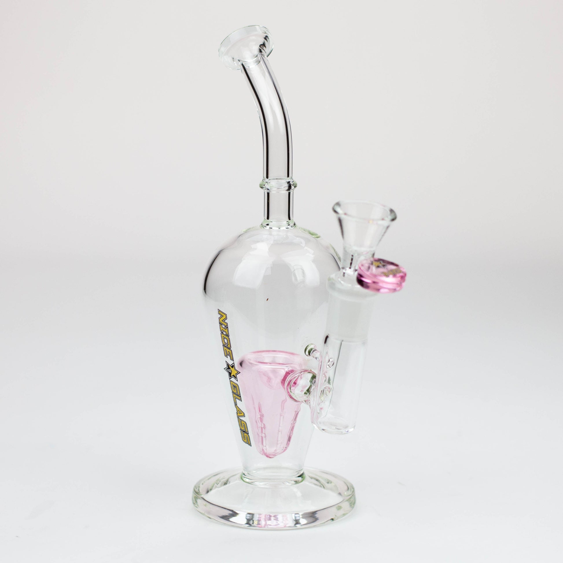 NG-8 inch Cone Perc Reverse Triangle Bubbler [N8007]_5