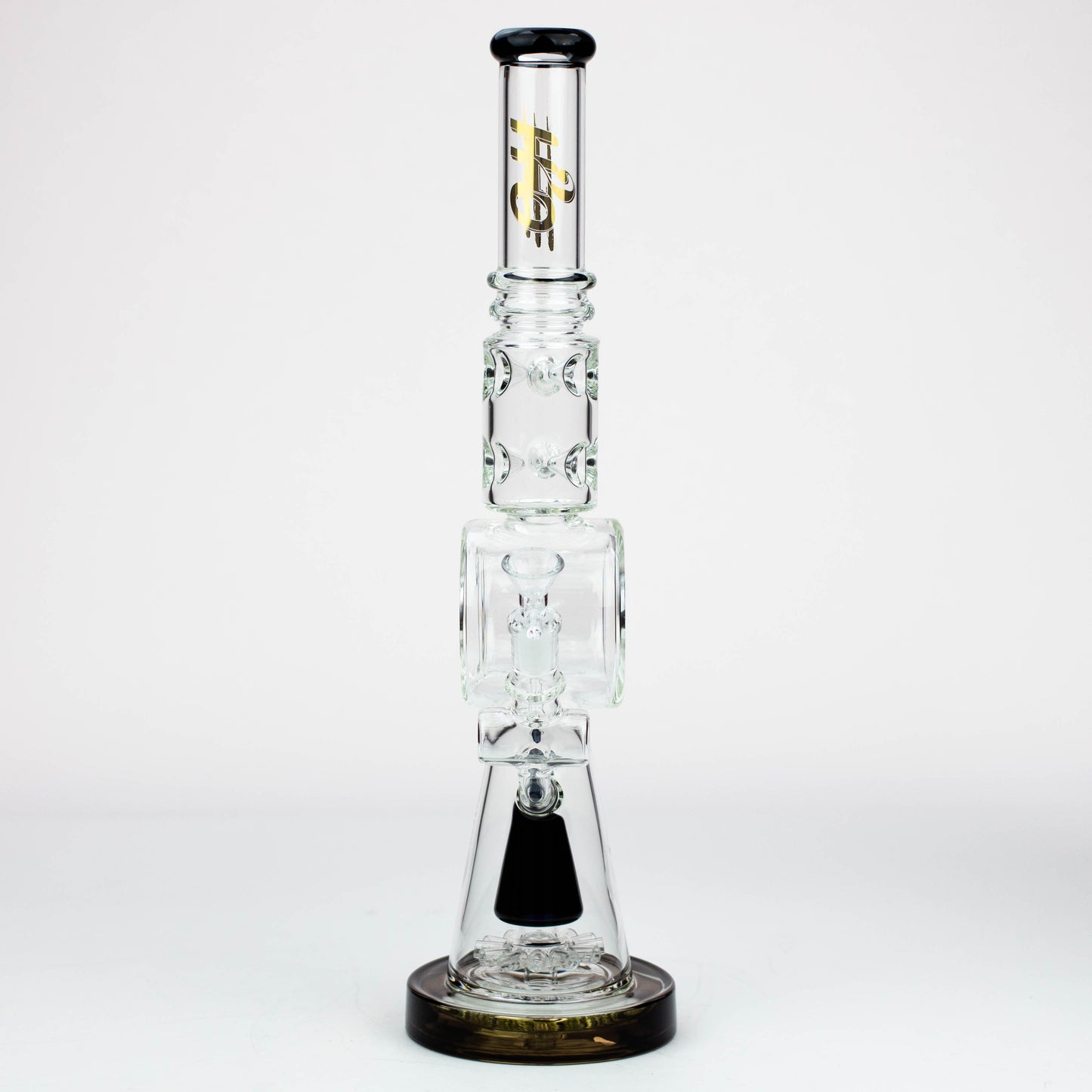 18" H2O Cone diffuser glass water bong [H2O-16]_3