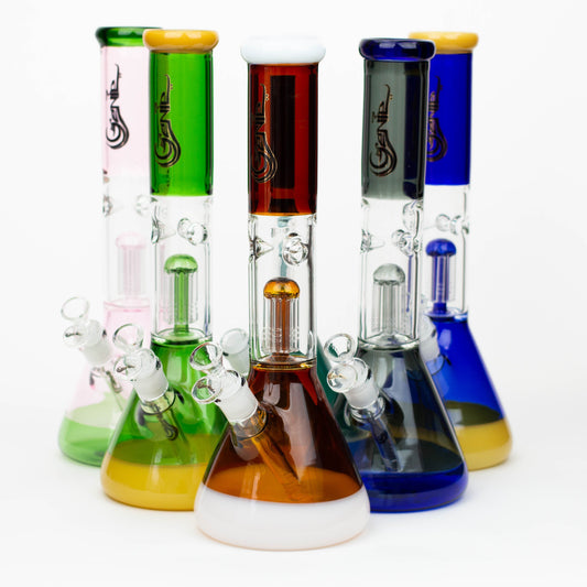 14.5" Genie-Tree arms two tone glass water bong ( ST11 )_0