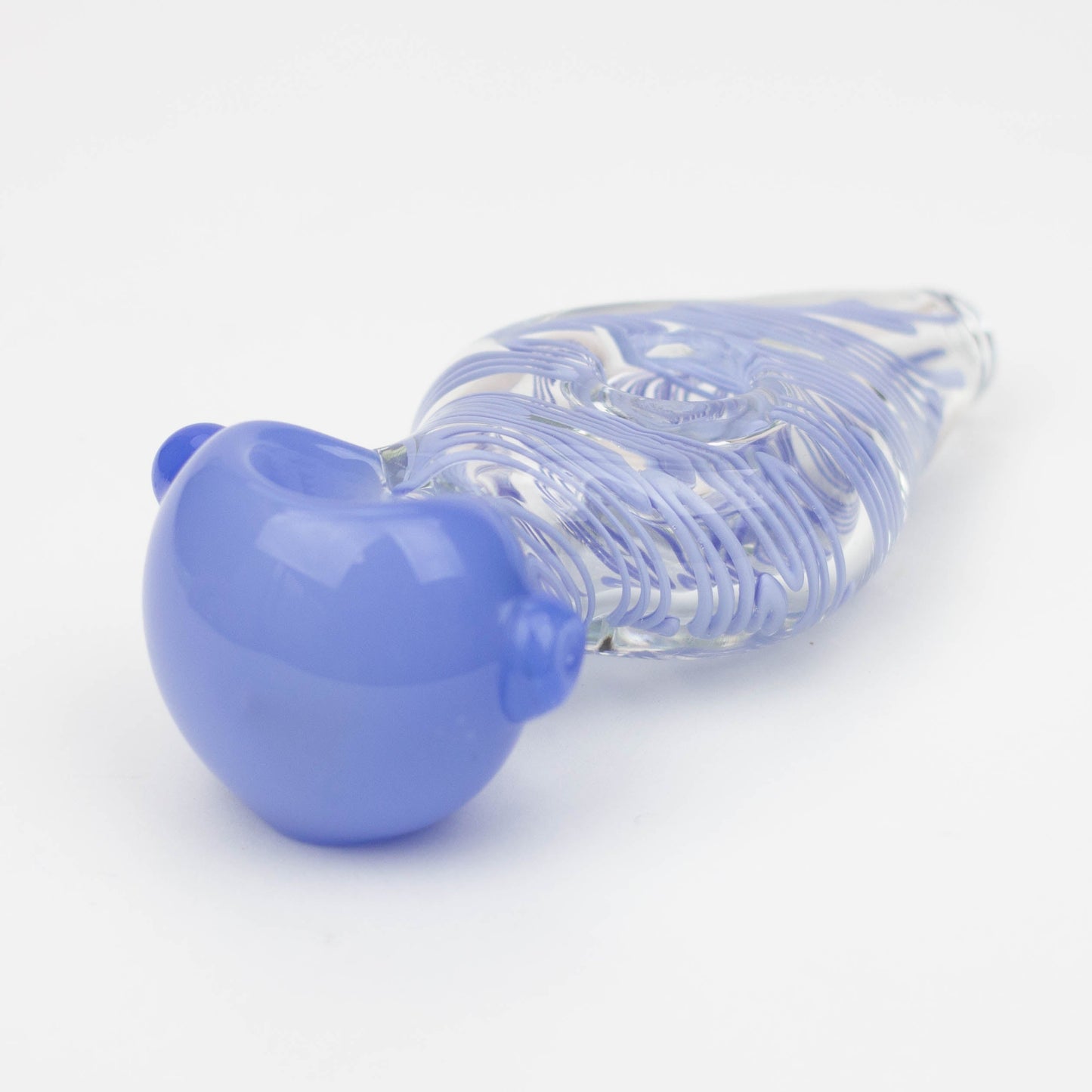 4.5" American color donut soft glass hand pipe [AM02]_3