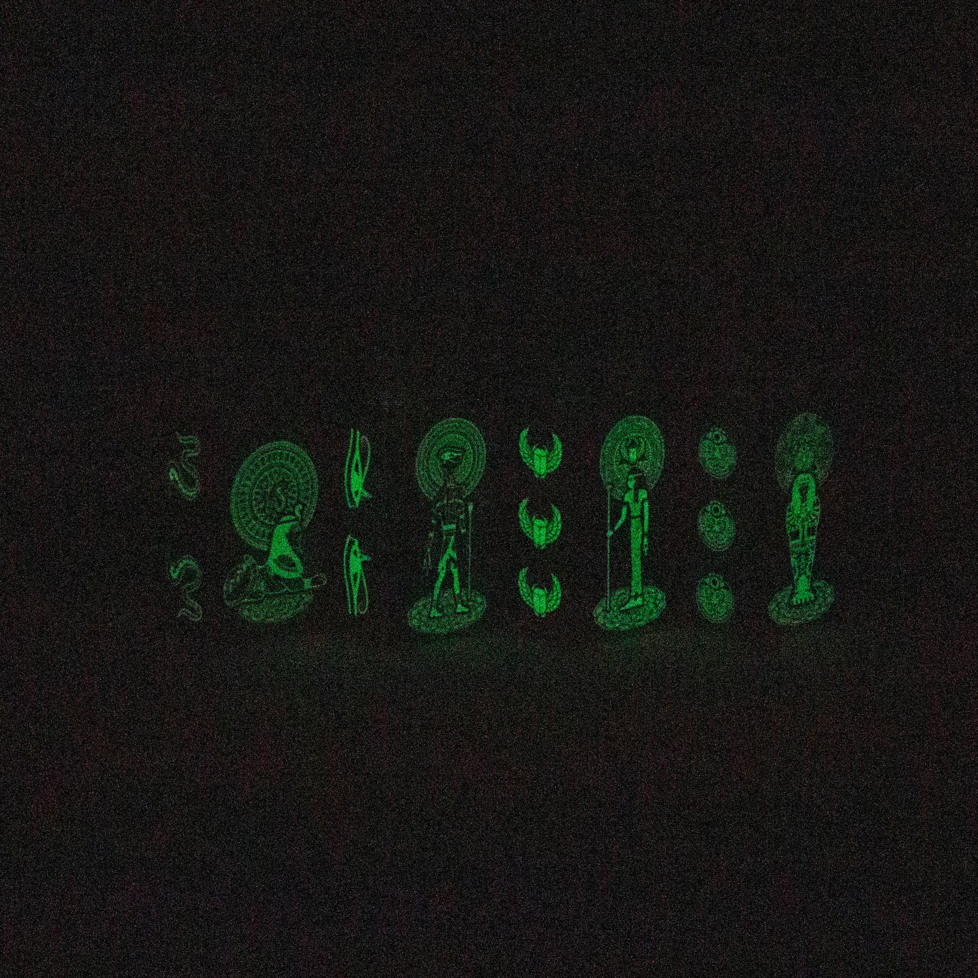 7.5" Glow in the dark Juicy box Rigs SP2070 - Egyptian_2