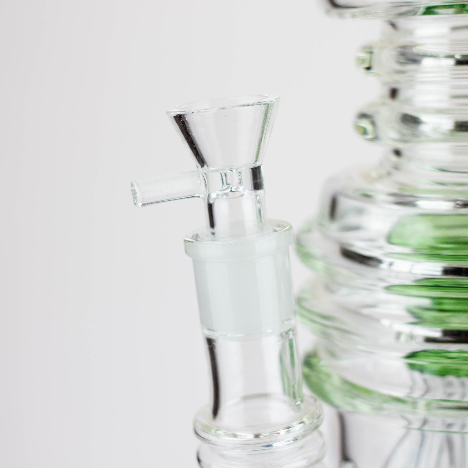 H2O | 21" Dual percolator glass water bong [H2O-5019]_9