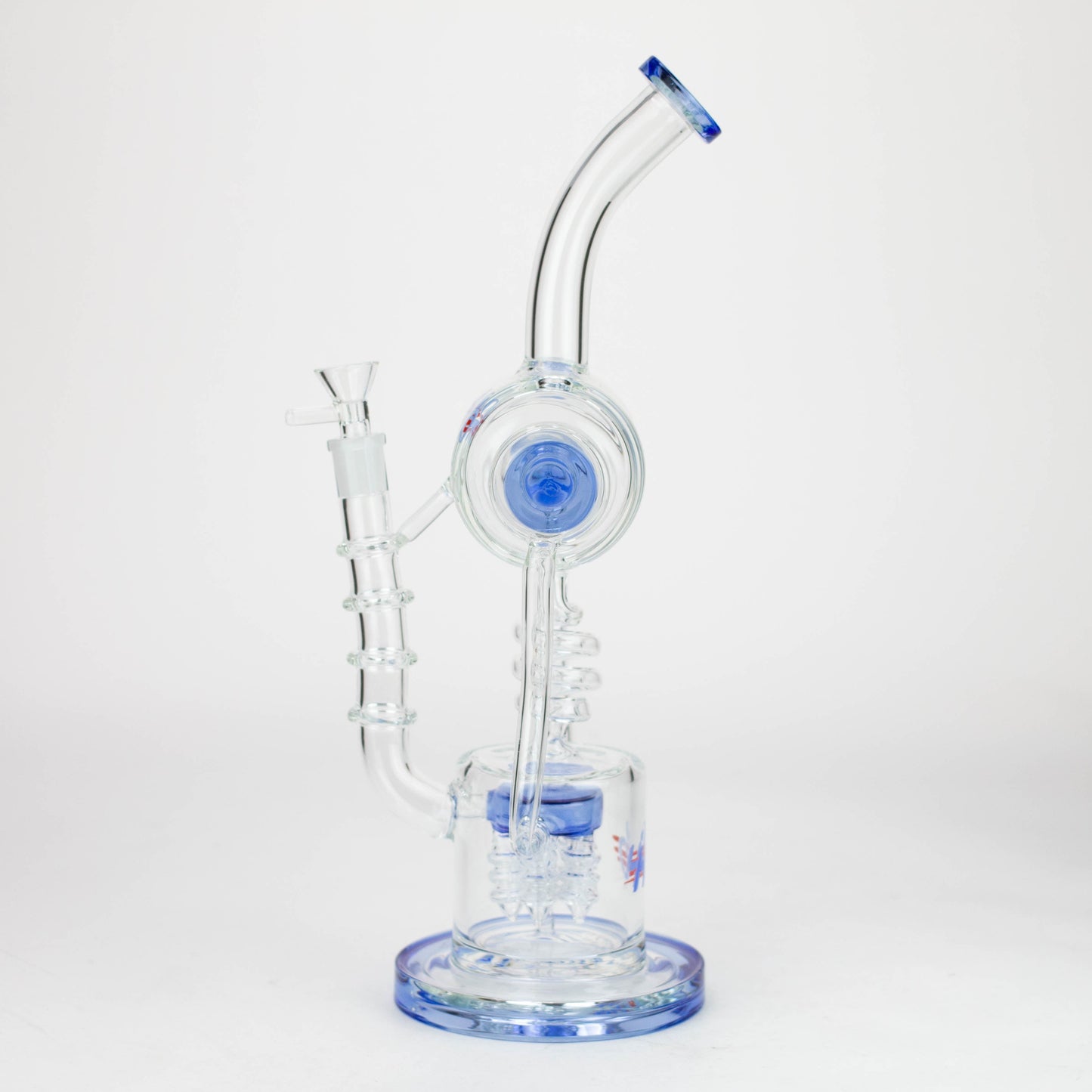 H2O | 14" glass water bong [H2O-5022]_6