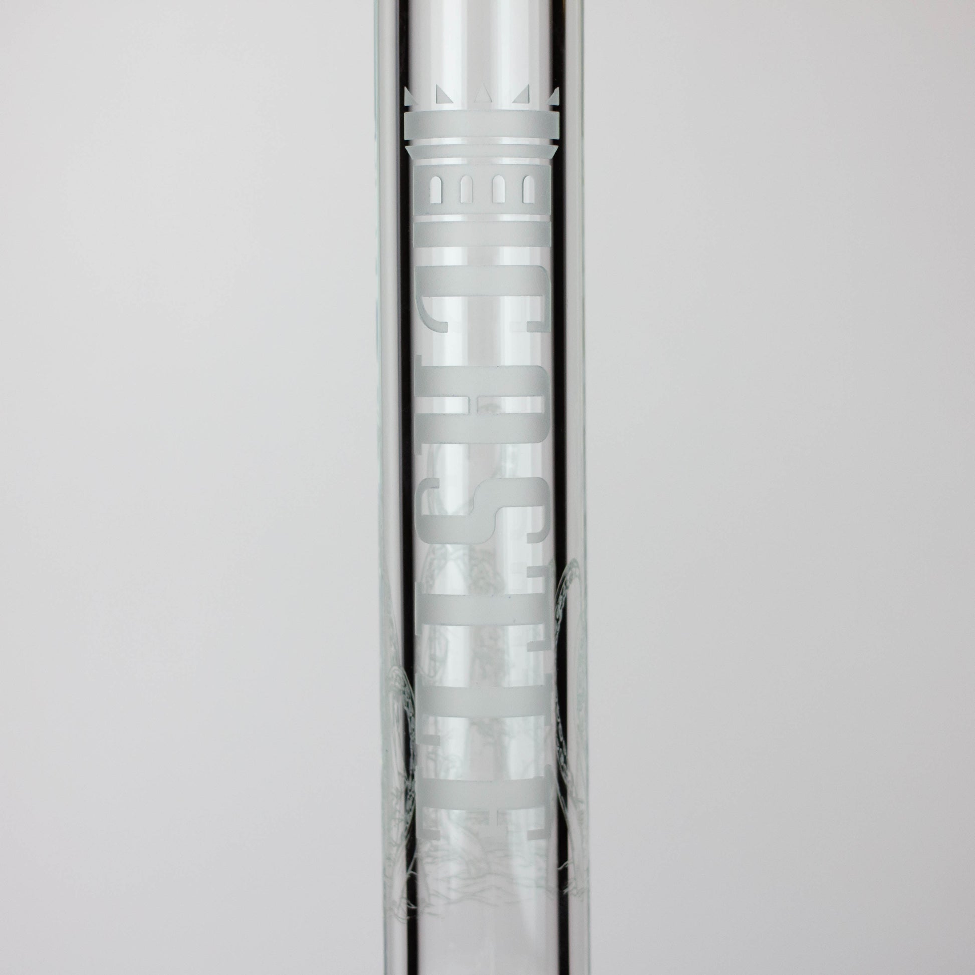 Castle Glassworks | 18" laser etched Tube Beaker Bong_1