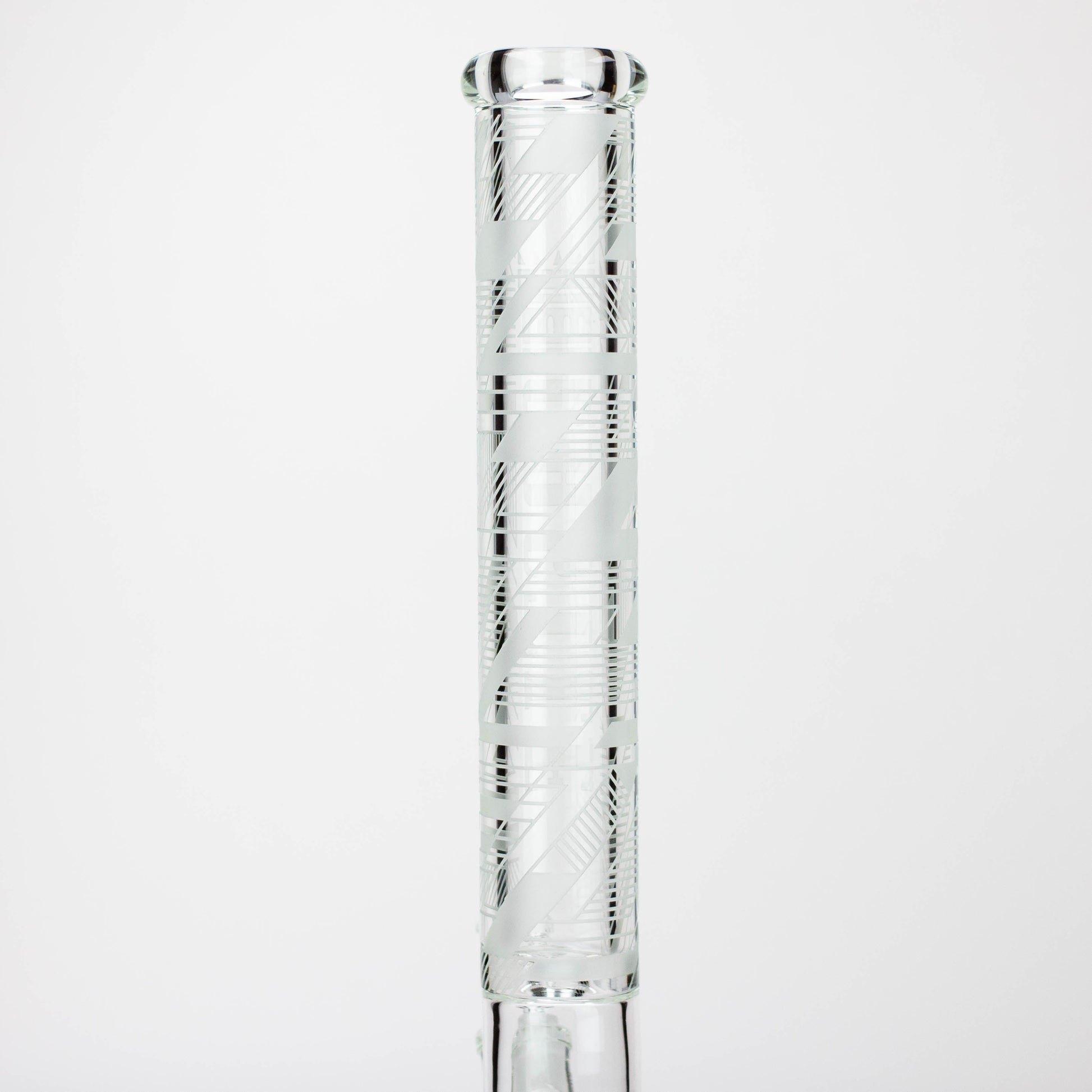 Castle Glassworks | 18" laser etched Tube Beaker Bong_11