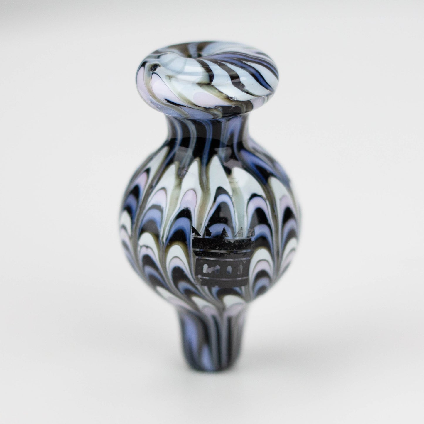 Castle Glassworks | Bubble Cap – Swirly_0