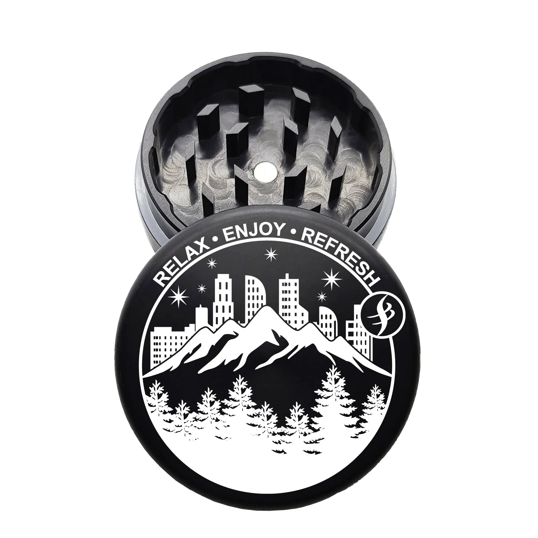 4SCORE®️ x Tahoe Grinder Co. USA made 2 PCS Herb Grinder -  Limited Edition_8