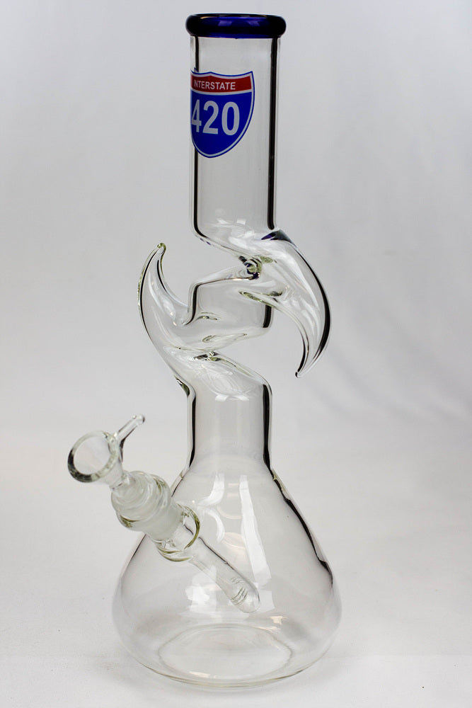 12" kink zong water pipe Type A_5