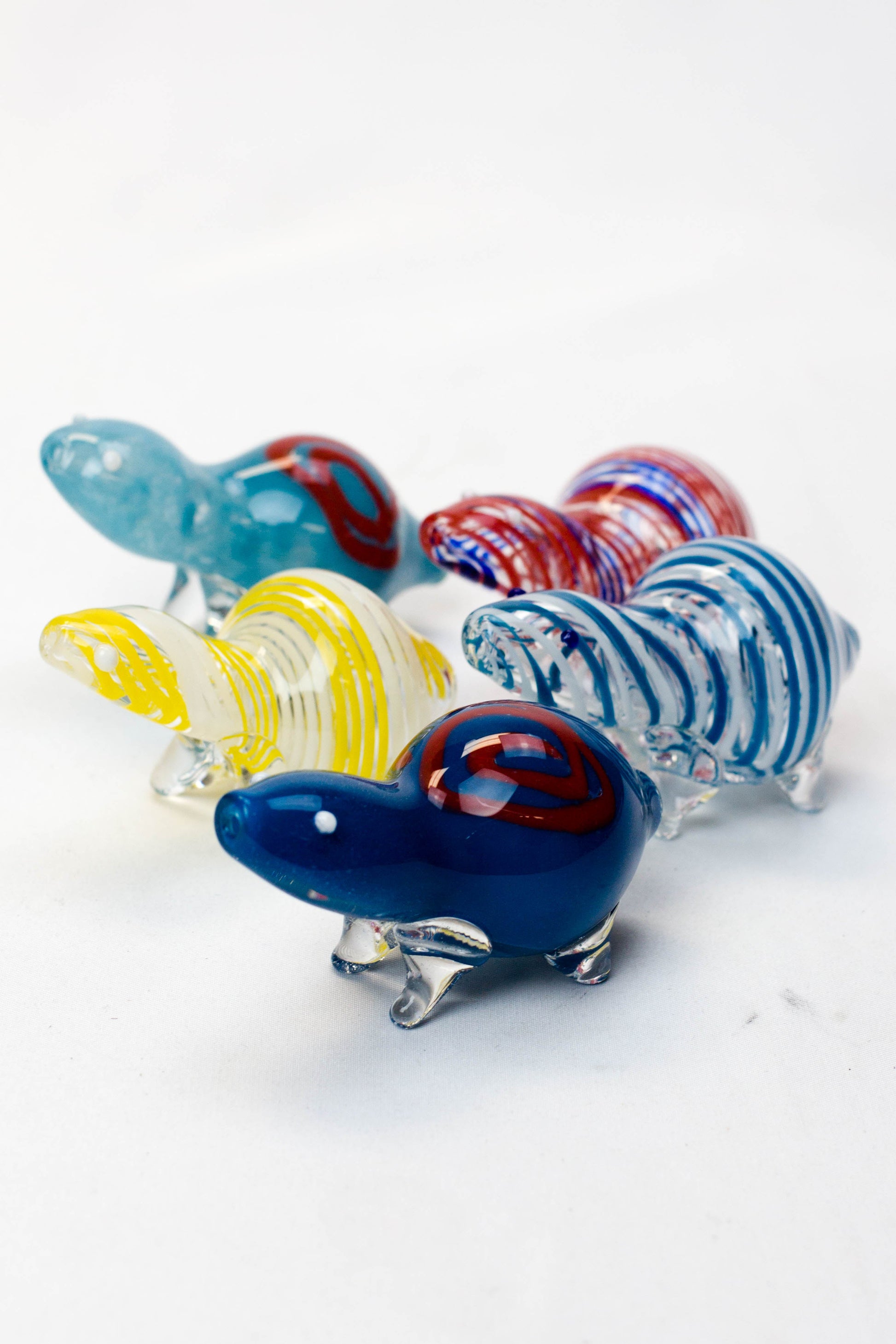 3" Turtle shape glass hand pipe_0