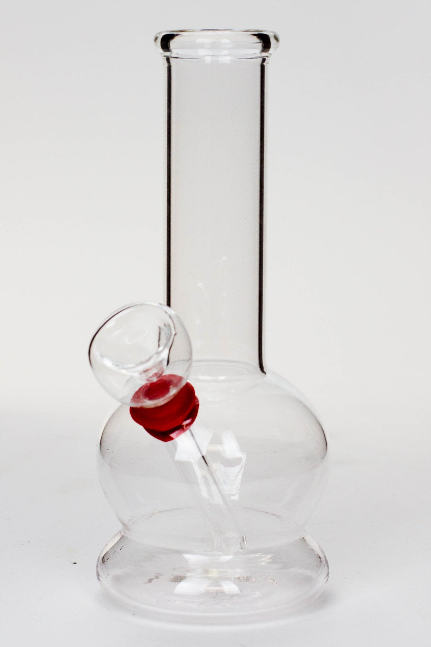 6 in. clear glass water bong_7