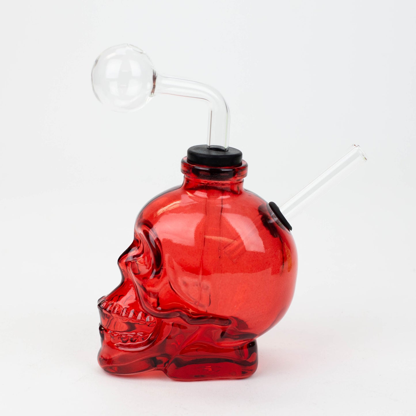 Soft Glass Skull oil bong_6