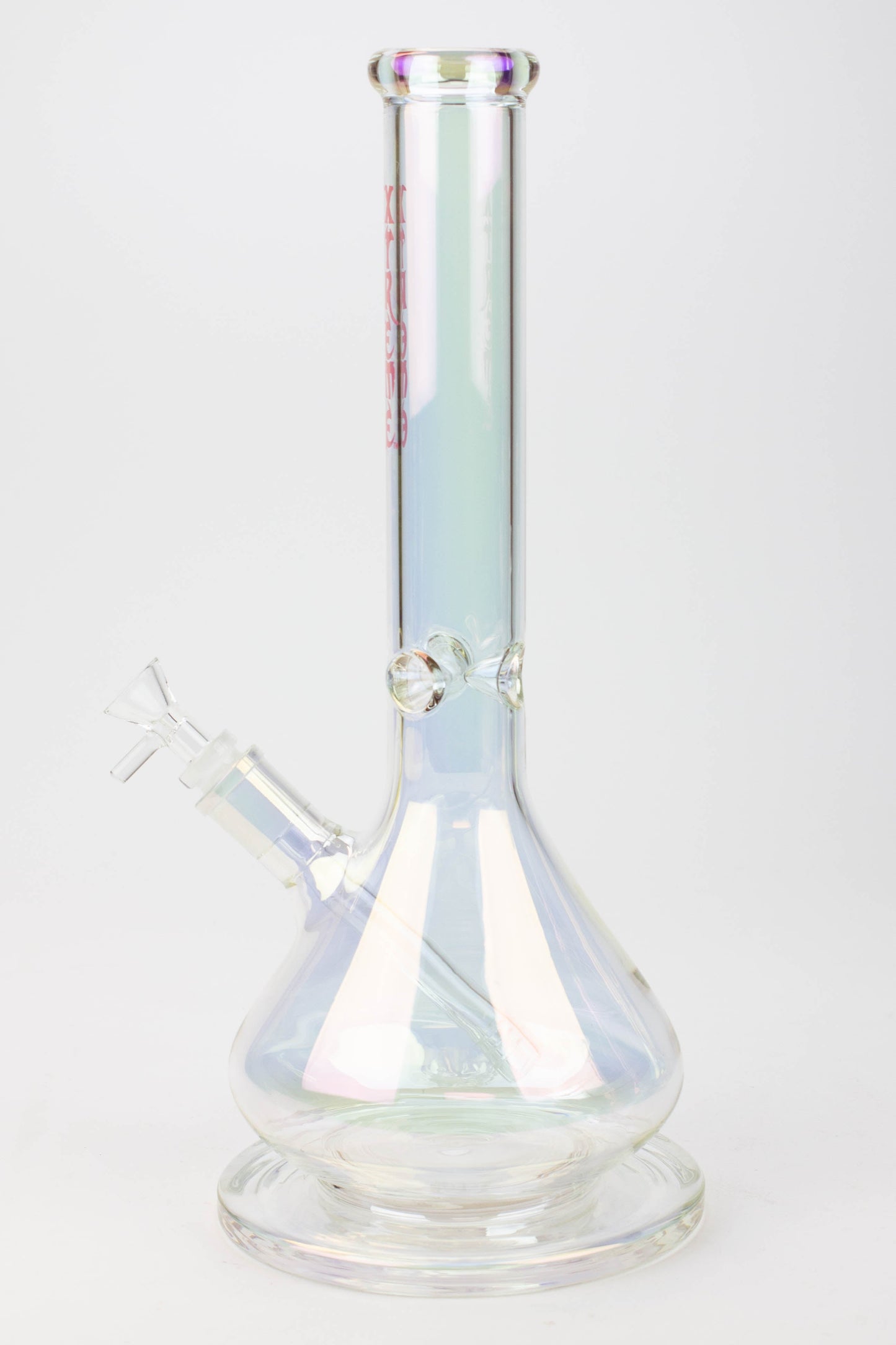 16" XTREME / 7 mm / wide base Electroplated glass Bong [XTR5007]_4