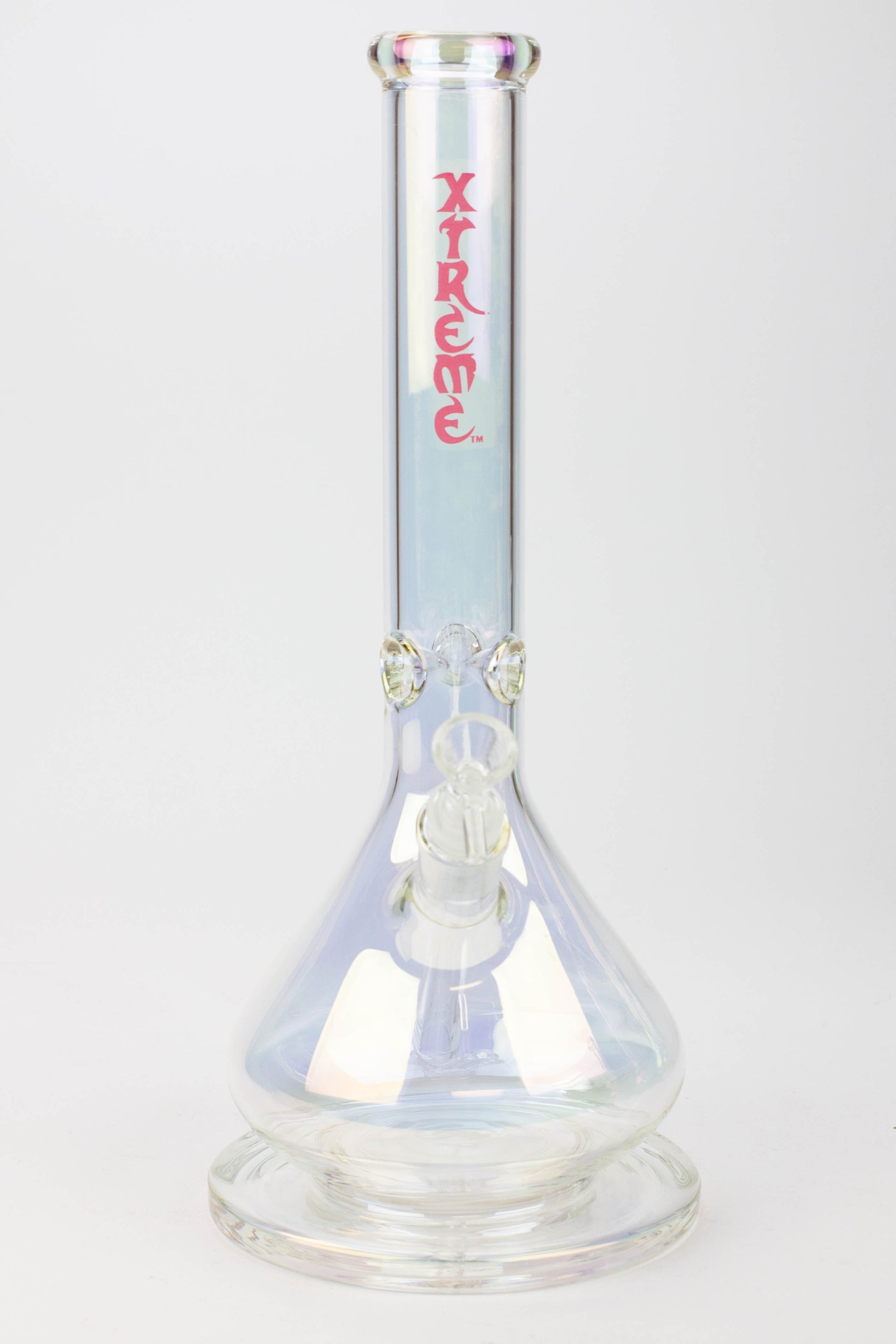 16" XTREME / 7 mm / wide base Electroplated glass Bong [XTR5007]_5